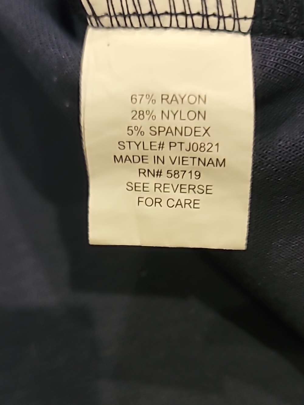 NY Collection Navy Open Front Drape Neck Jacket 1X - Picture 10 of 13
